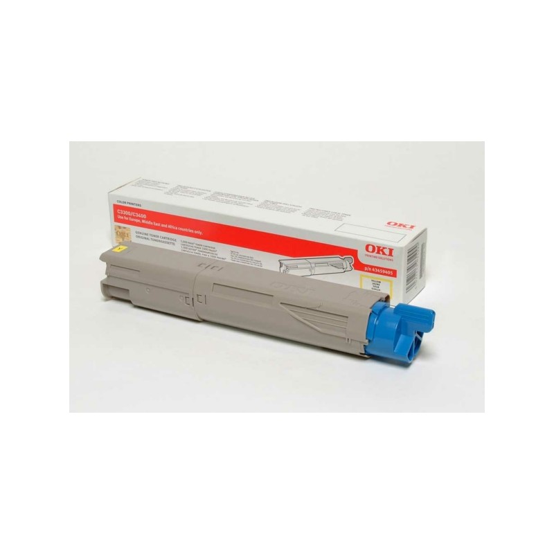 OKI Original Toner yellow (43459405)