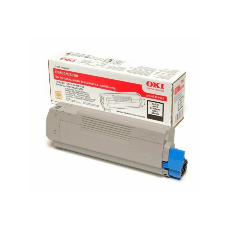 OKI Original Toner black (43324424)