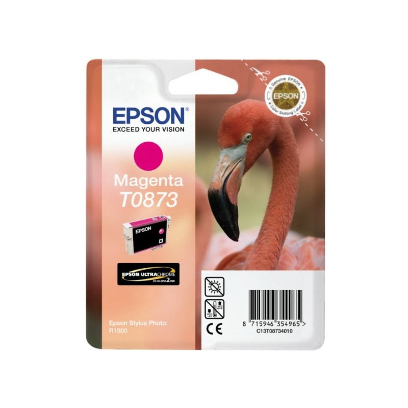 Epson  (T0873) Original Ink cartridge magenta (C13T08734010)