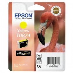 Epson  (T0874) Original Ink cartridge yellow (C13T08744010)