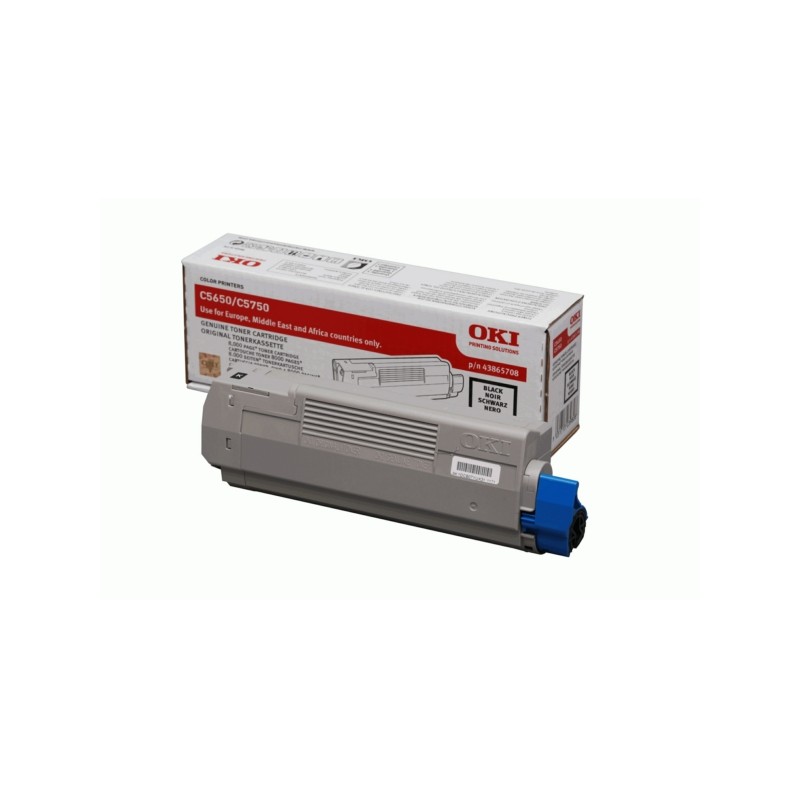 OKI Original Toner black (43865708)
