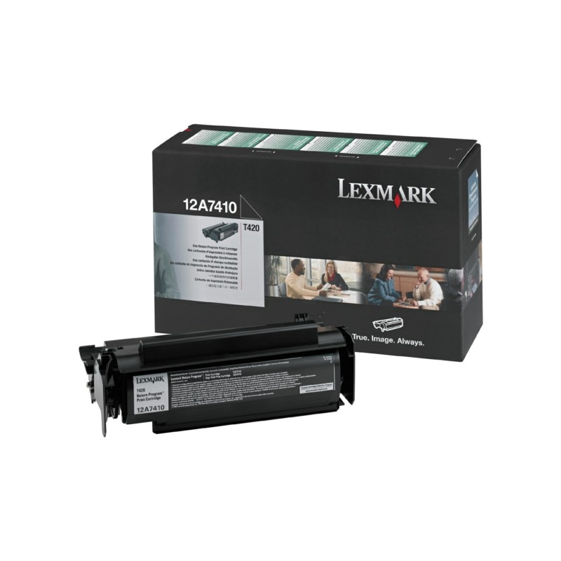 Lexmark Original Toner cartridge black return program (12A7410)