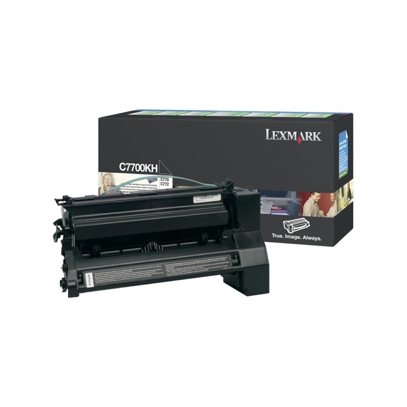 Lexmark Original Toner cartridge black return program (C7700KH)