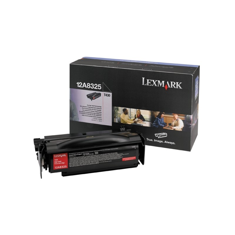 Lexmark Original Toner cartridge black (12A8325)