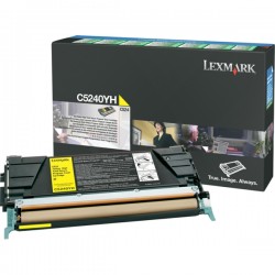 Lexmark Original Toner-kit yellow return program (C5240YH)