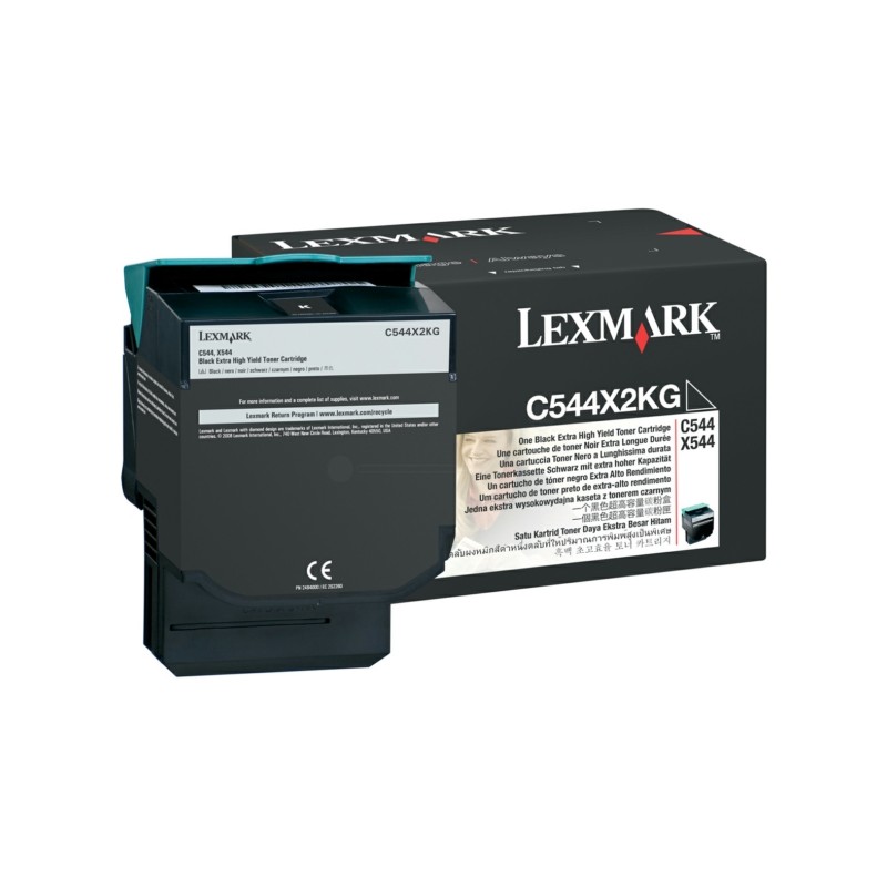 Lexmark Original Toner black (C544X2KG)