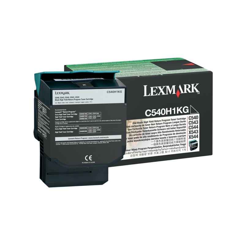 Lexmark Original Toner black return program (C540H1KG)