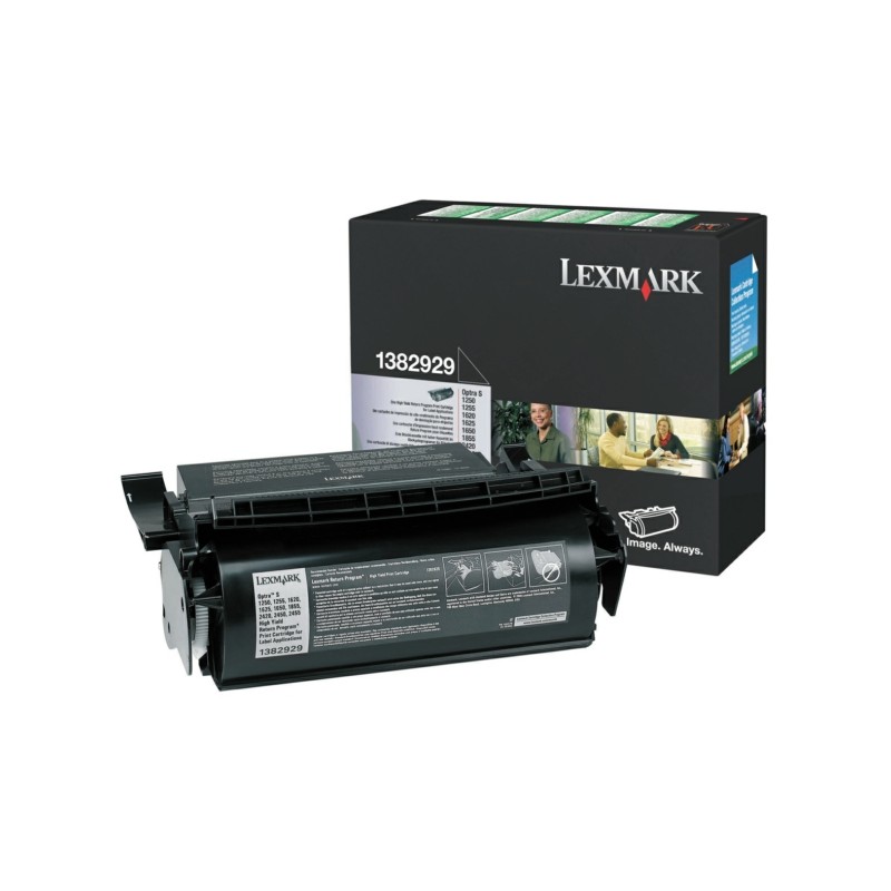 Gestetner Original Toner cartridge black return program for Etikettes (1382929)