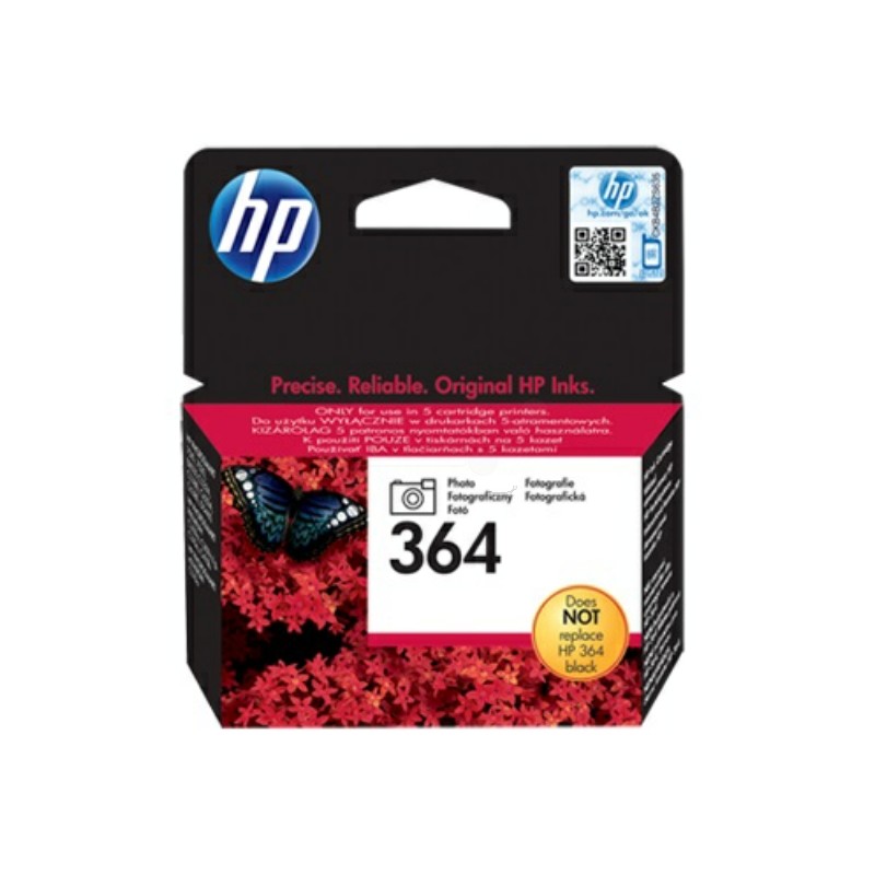 HP  (364) Original Ink cartridge foto black (CB317EE)