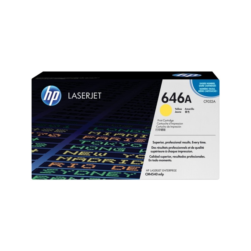 HP  (646A) Original Toner cartridge yellow (CF032A)