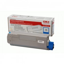 OKI Original Toner cyan (43865723)