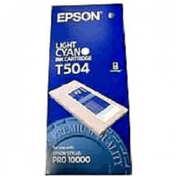 Epson  (T504) Original Ink cartridge bright cyan (C13T504011)
