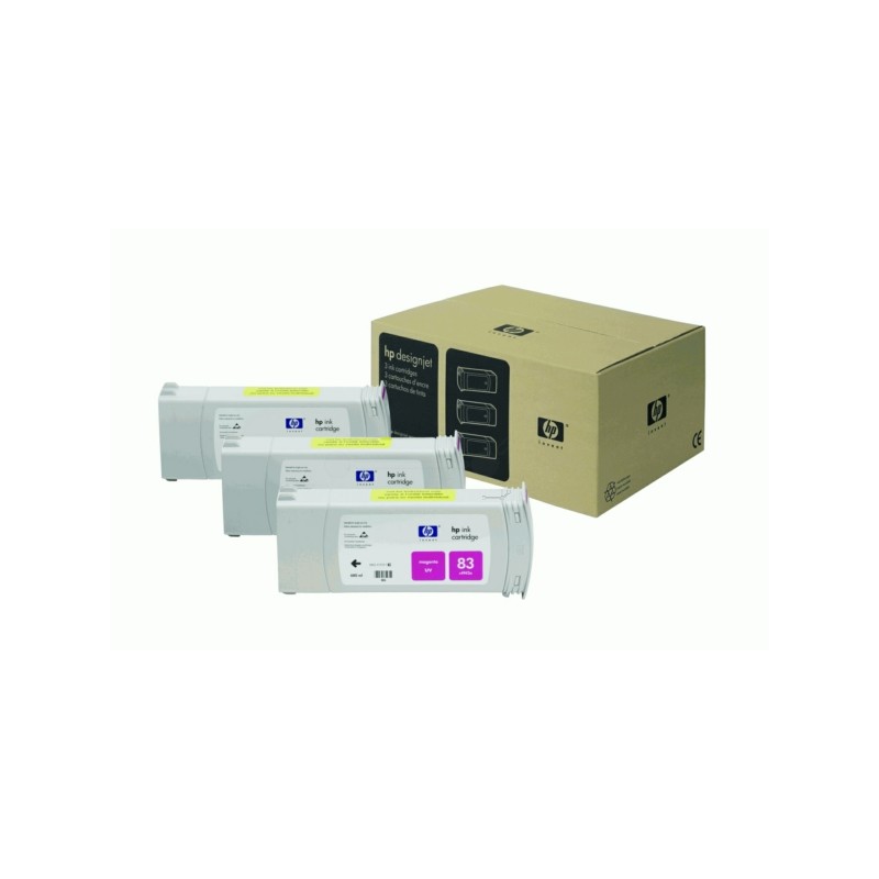 HP  (83) Original Ink cartridge magenta, UV-Ink (C5074A)