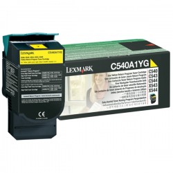 Lexmark Original Toner yellow return program (C540A1YG)
