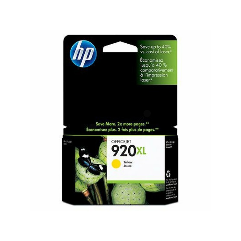 HP  (920XL) Original Ink cartridge yellow (CD974AE)