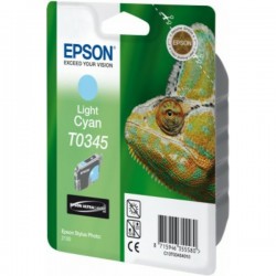 Epson  (T0345) Original Ink cartridge bright cyan (C13T03454010)