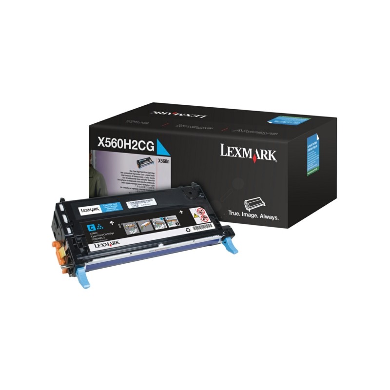 Lexmark Original Toner cartridge cyan (X560H2CG)