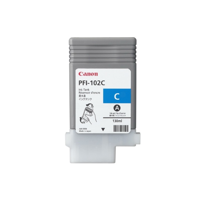 Canon  (PFI-102 C) Original Ink cartridge cyan (0896B001)