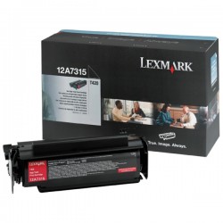 Lexmark Original Toner cartridge black (12A7315)