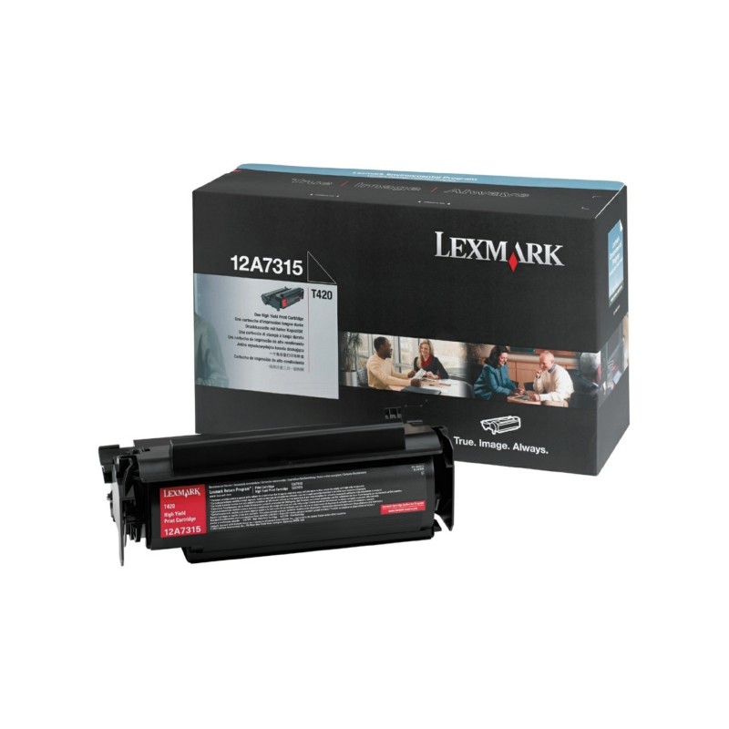 Lexmark Original Toner cartridge black (12A7315)