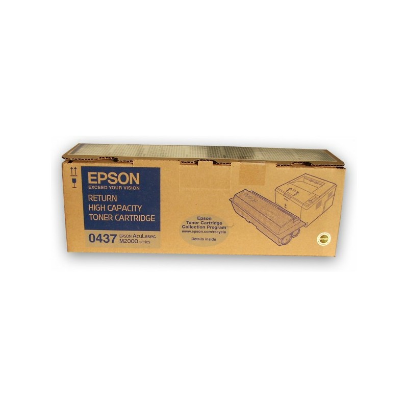 Epson  (0437) Original Toner cartridge black return program (C13S050437)
