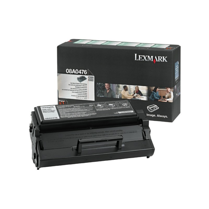 Lexmark Original Toner cartridge black return program (08A0476)