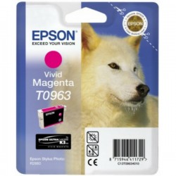 Epson  (T0963) Original Ink cartridge magenta (C13T09634010)