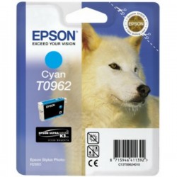 Epson  (T0962) Original Ink cartridge cyan (C13T09624010)
