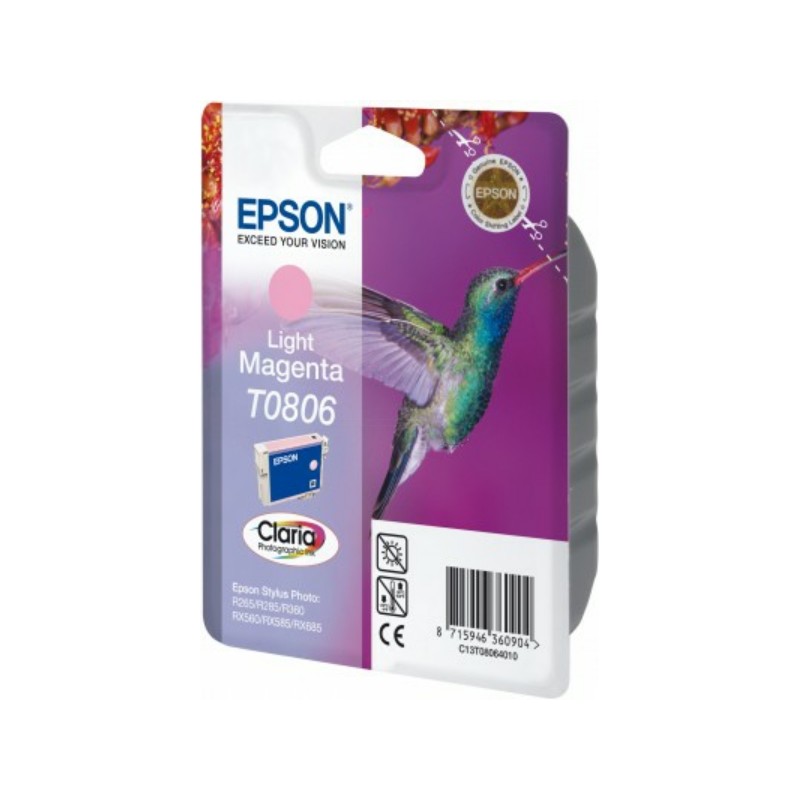 Epson  (T0806) Original Ink cartridge bright magenta (C13T08064011)