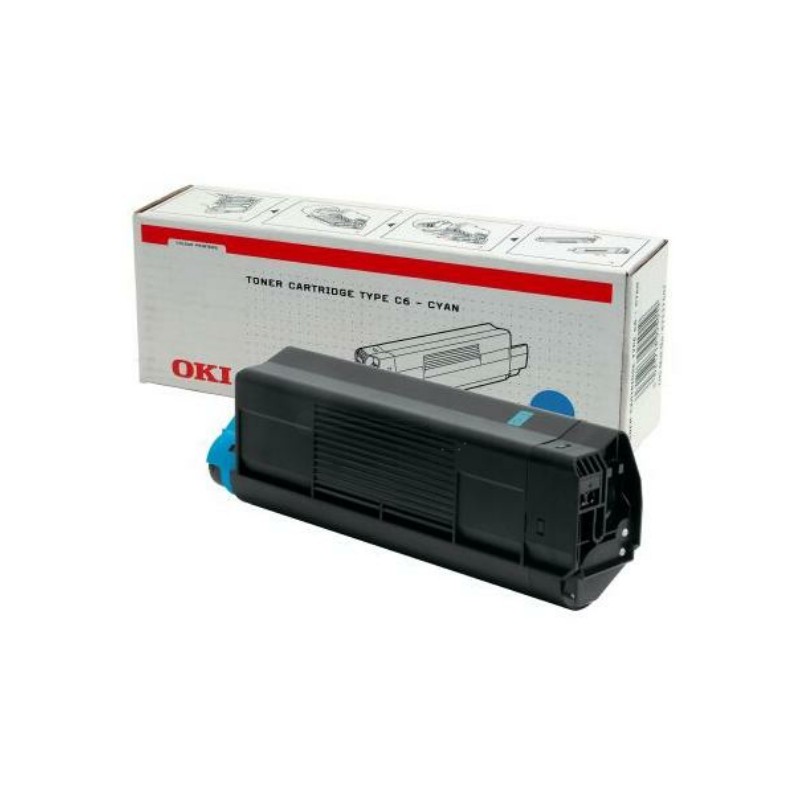 OKI Original Toner cyan (42127407)