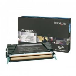 Lexmark Original Toner-kit black (C736H2KG)