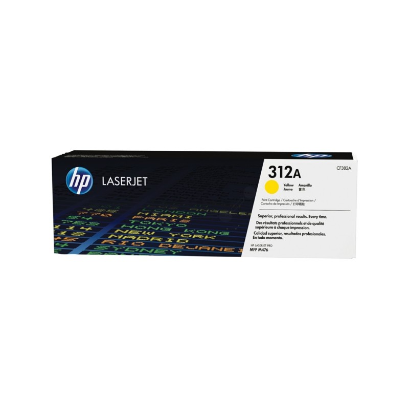 HP  (312A) Original Toner cartridge yellow (CF382A)