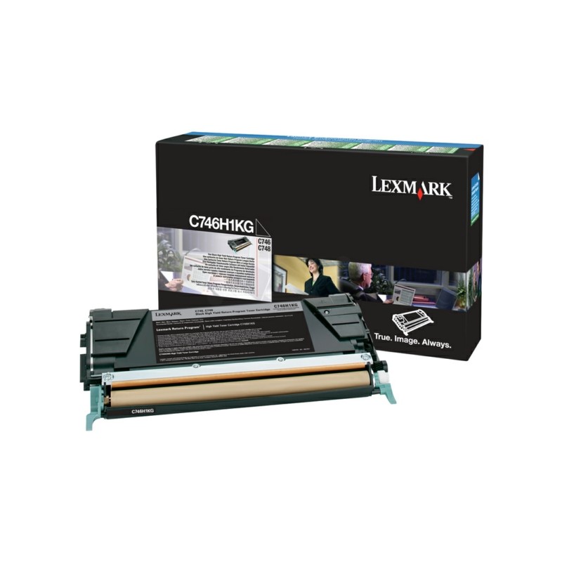Lexmark Original Toner cartridge black return program (C746H1KG)
