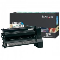 Lexmark Original Toner cartridge cyan return program (C782X1CG)