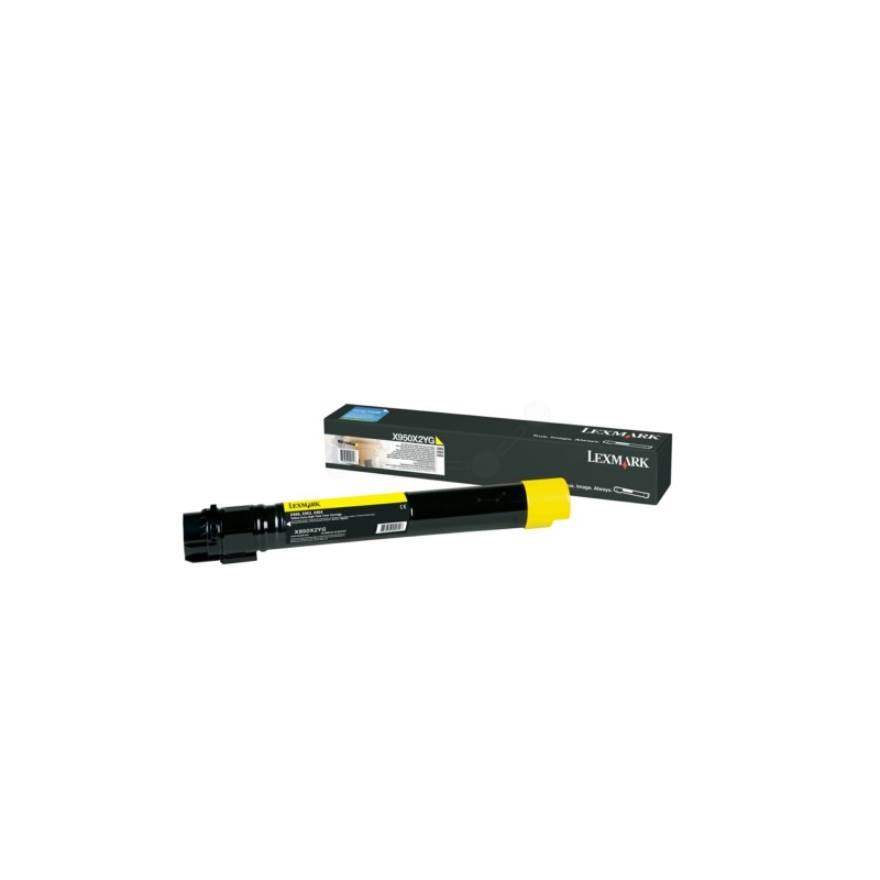 Lexmark Original Toner yellow (X950X2YG)