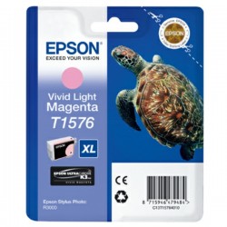 Epson  (T1576) Original Ink cartridge bright magenta (C13T15764010)