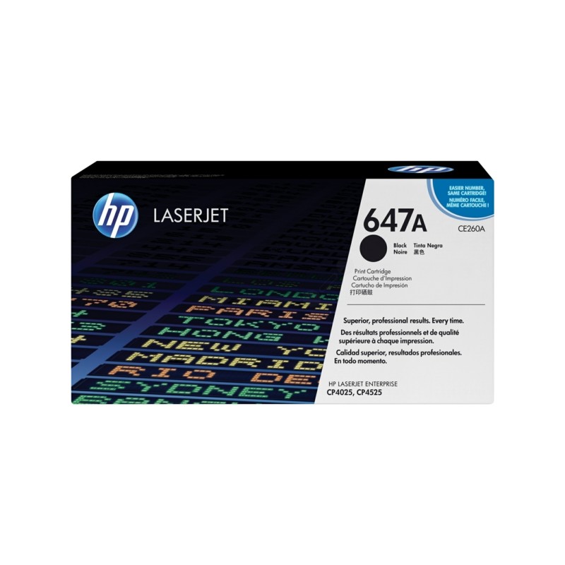 HP  (647A) Original Toner cartridge black (CE260A)