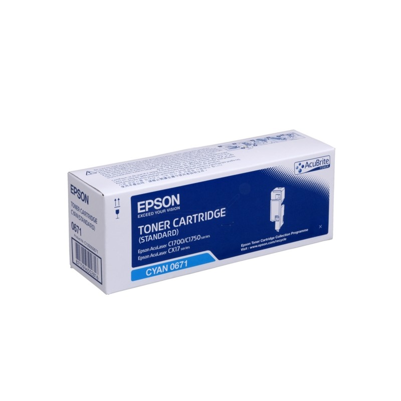 Epson  (0671) Original Toner cyan (C13S050671)
