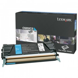 Lexmark Original Toner-kit cyan (C5202CS)