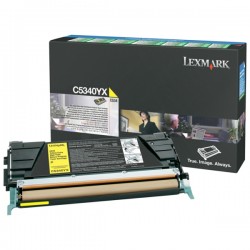 Lexmark Original Toner-kit yellow return program (C5340YX)