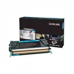 Lexmark Original Toner cartridge cyan Project (C746A3CG)
