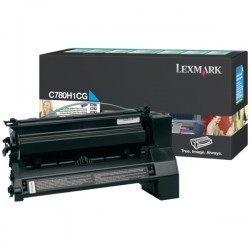 Lexmark Original Toner cartridge cyan return program (C780H1CG)
