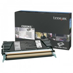 Lexmark Original Toner-kit black (C5202KS)