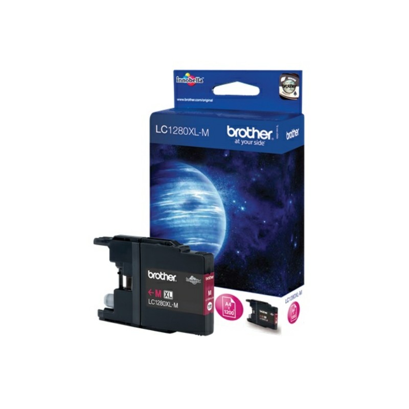 Brother Original Ink cartridge magenta high-capacity (LC-1280XLM)