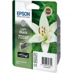 Epson  (T0597) Original Ink cartridge bright black (C13T05974010)