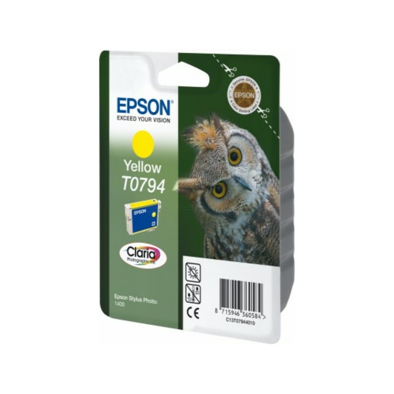 Epson  (T0794) Original Ink cartridge yellow (C13T07944010)