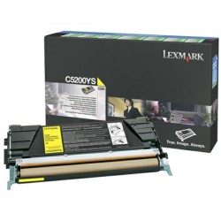 Lexmark Original Toner-kit yellow return program (C5200YS)