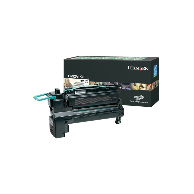 Lexmark Original Toner cartridge black return program (C792A1KG)