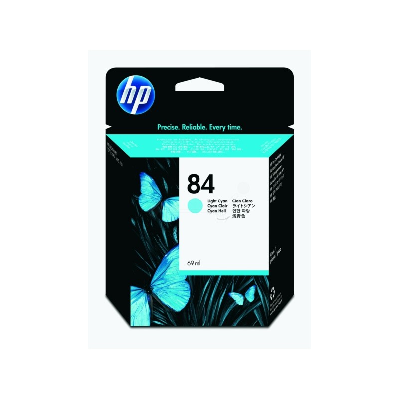 HP  (84) Original Ink cartridge bright cyan (C5017A)
