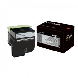 Lexmark  (800X1) Original Toner-kit black (80C0X10)